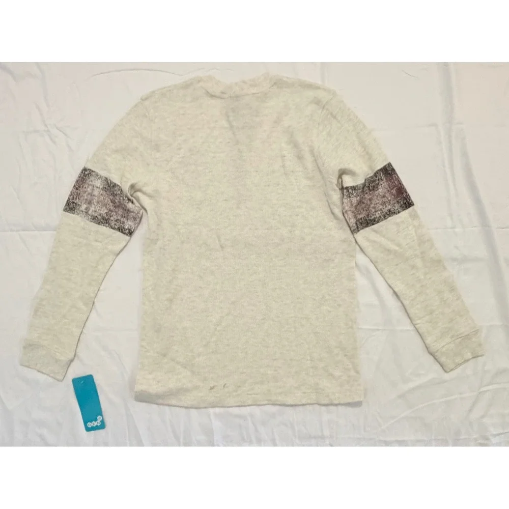 NWT Gen2 Texas A&M Aggies Youth 14/16 Long Sleeve Thermal Waffle Shirt Cream